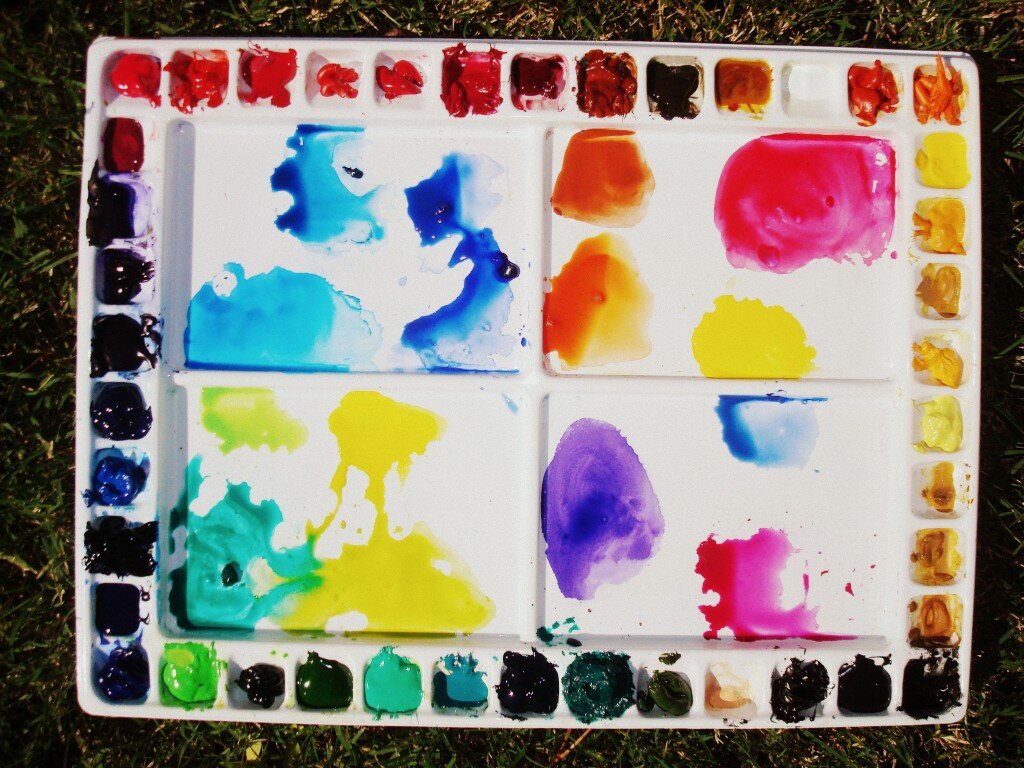 Fabulous Feature: Art Caddy and Paint Palette