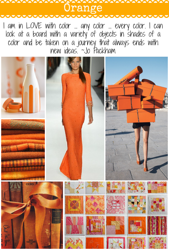 the color orange