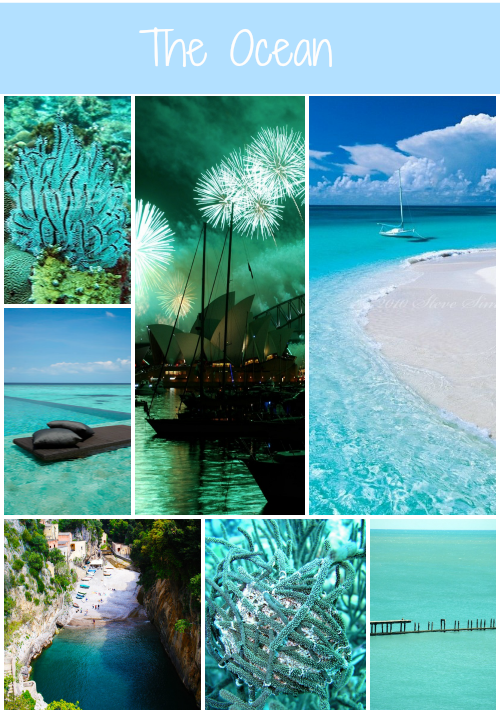 ocean collage