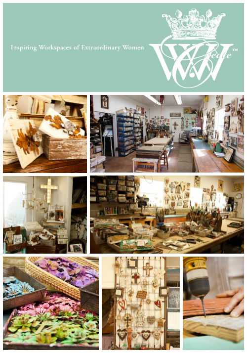 kathleen wedemeyer in where women create magazine