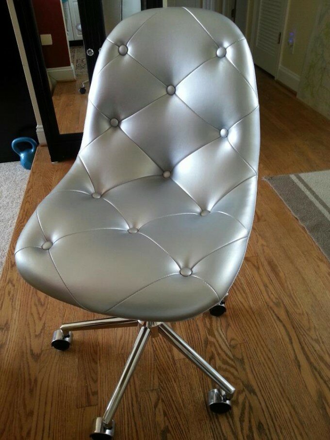 silver chair